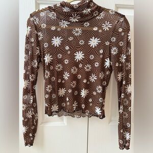 Mesh Flower Festival Top